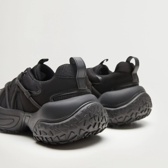 Mango Black Women's Sneakers - Picture 4 of 11
